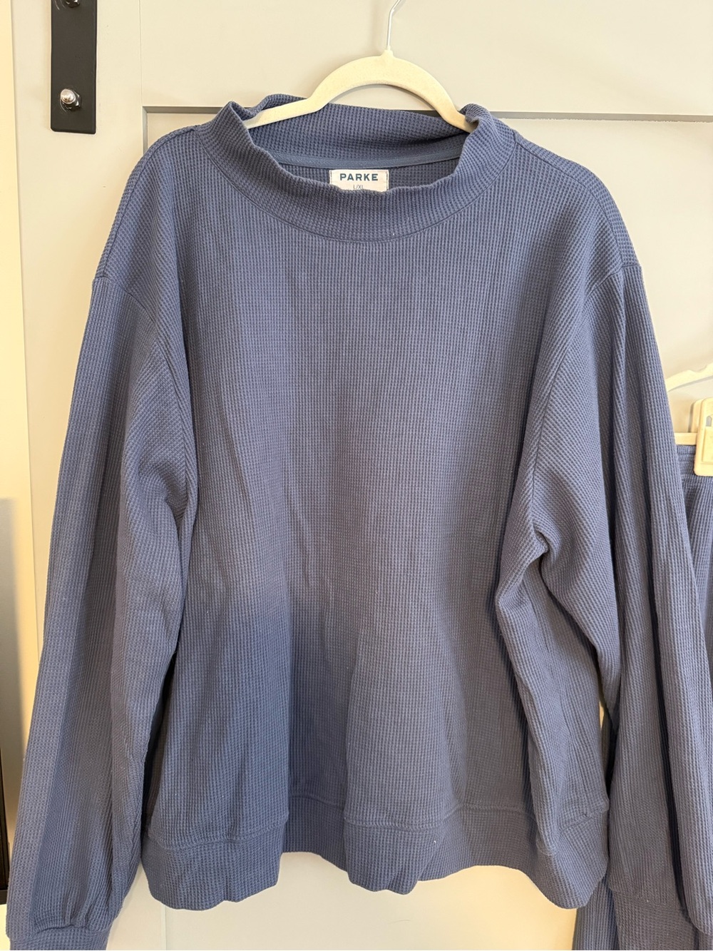 Parke Waffle Sweat Set - top M/L bottoms L - Picture 3 of 4